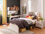 Cilek Modera tienerbed wit 200 x 100 cm Cilek Modera tienerbed wit 200 x 100 cm