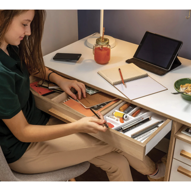 Cilek Modera bureau wit compleet tienerkamer