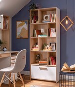 Cilek Modera boekenkast tienerkamer wit Cilek Modera boekenkast tienerkamer wit