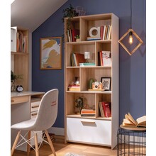 Cilek Modera boekenkast tienerkamer wit
