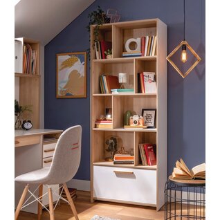 Cilek Modera boekenkast tienerkamer wit