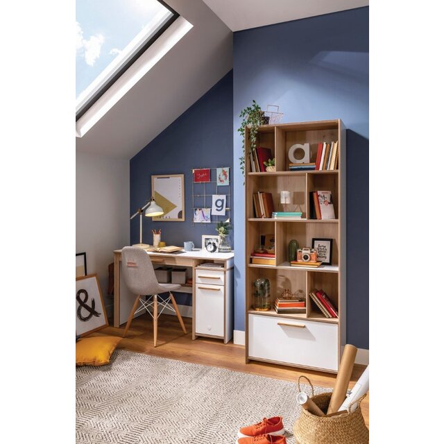 Cilek Modera boekenkast tienerkamer wit Cilek Modera boekenkast tienerkamer wit