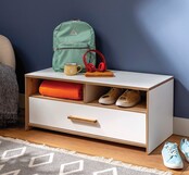 Cilek Modera zitbank wit houtlook slaapkamer Cilek Modera zitbank wit houtlook slaapkamer