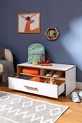 Cilek Modera zitbank wit houtlook slaapkamer Cilek Modera zitbank wit houtlook slaapkamer