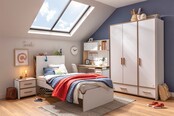Cilek Modera zitbank wit houtlook slaapkamer Cilek Modera zitbank wit houtlook slaapkamer