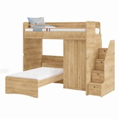 Stockholm Studio 2-deurs houtlook kledingkast Stockholm Studio 2-deurs houtlook kledingkast