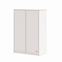 California Studio 2-deurs witte kledingkast