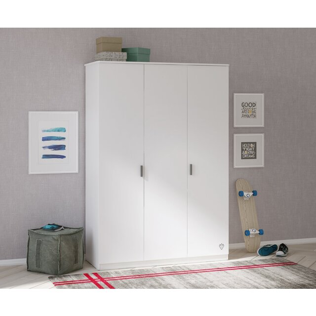 California 3-deurs kledingkast tienerkamer