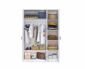 California 3-deurs kledingkast tienerkamer