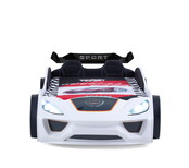 V2 Sport autobed racebed wit met licht en bekleding V2 Sport autobed racebed wit met licht en bekleding
