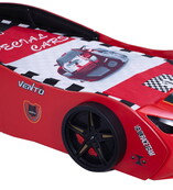 V2 Sport autobed racebed rood met licht en bekleding V2 Sport autobed racebed rood met licht en bekleding