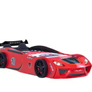 V2 Sport autobed racebed rood met licht en bekleding