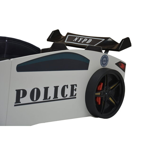 Politiebed Politie Autobed met licht en bekleding Politiebed Politie Autobed met licht en bekleding