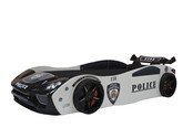 Politiebed Politie Autobed met licht en bekleding Politiebed Politie Autobed met licht en bekleding