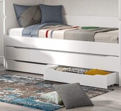 California Studio stapelbed met opbergtrap 200 x 90 cm