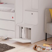 California Studio stapelbed met opbergtrap 200 x 90 cm
