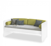 California Studio bedbank wit 200 x 90 cm California Studio bedbank wit 200 x 90 cm