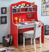Autobed jongens bed rood kinderkamer Autobed jongens bed rood kinderkamer