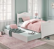 Rustic hemelbed meisjesbed meisjeskamer 200 x 100 cm Rustic hemelbed meisjesbed meisjeskamer 200 x 100 cm