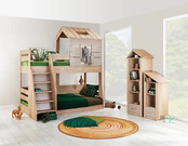 Cento stapelbed bedhuisje kinderkamer 200x90 - 200x100 cm
