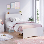 California twijfelaar tienerbed tienerkamer wit 120 x 200 cm California twijfelaar tienerbed tienerkamer wit 120 x 200 cm