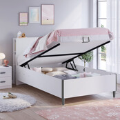 California tienerbed opbergbed tienerkamer wit 100 x 200 cm California tienerbed opbergbed tienerkamer wit 100 x 200 cm