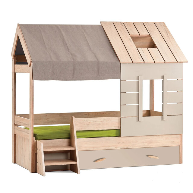Cento bedhuisje kinderbed large kinderkamer 200 x 90 cm