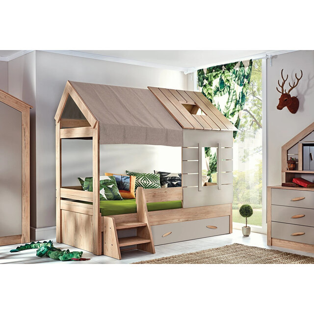 Cento bedhuisje kinderbed large kinderkamer 200 x 90 cm