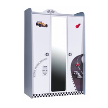 V Power kledingkast auto | Wit