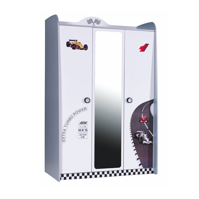 V Power kledingkast auto | Wit V Power kledingkast auto | Wit