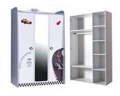 V Power kledingkast auto | Wit V Power kledingkast auto | Wit