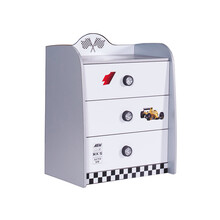 V Power ladekast commode auto | Wit