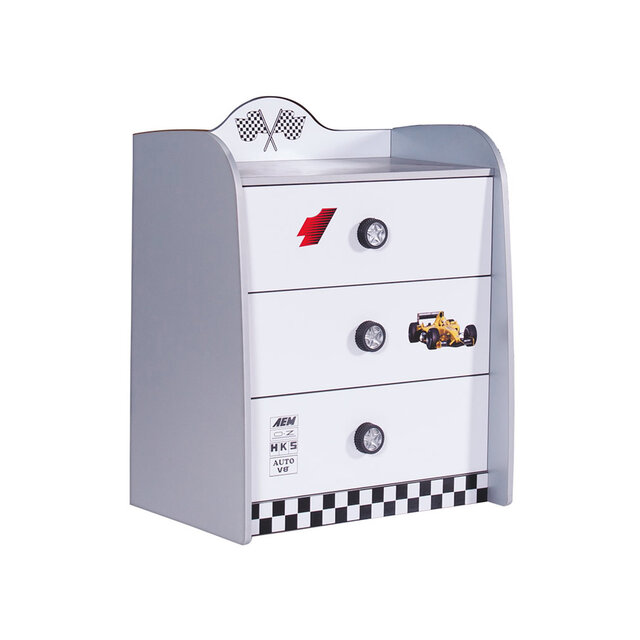 V Power ladekast commode auto | Wit V Power ladekast commode auto | Wit