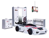 V Power kleine boekenkast auto | Wit