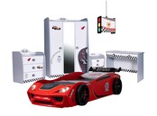 V Power kleine boekenkast auto | Wit