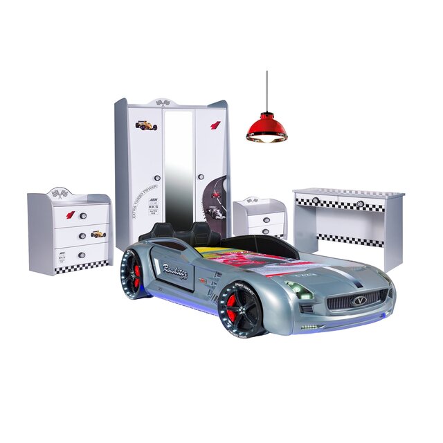 V Power kleine boekenkast auto | Wit