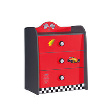 V Power ladekast commode auto | Rood