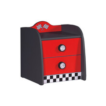 V Power nachtkastje auto | Rood