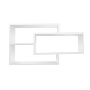 Karo wandschap zwevend wandplank | Wit