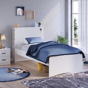 California tienerbed tienerkamer wit 100 x 200 cm