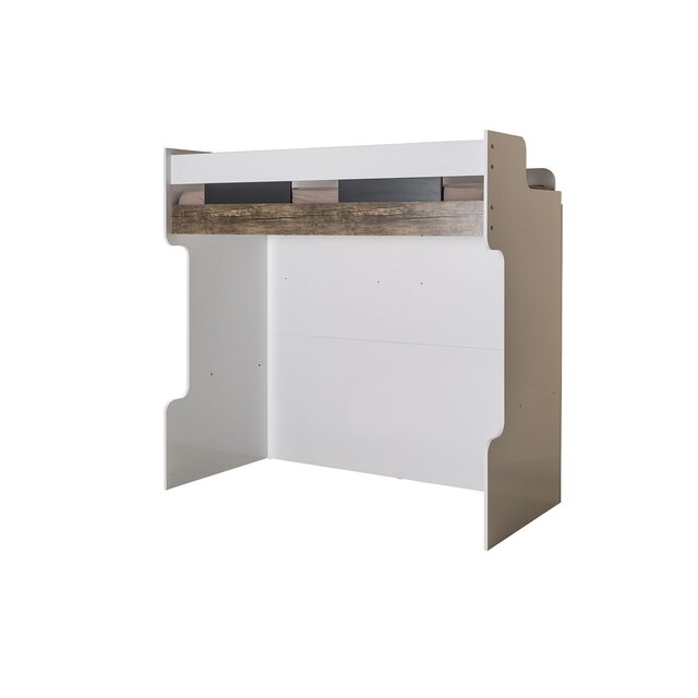 Compact hoogslaper kinderbed met trap | zelf samenstellen