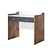 Compact bureau voor onder de hoogslaper