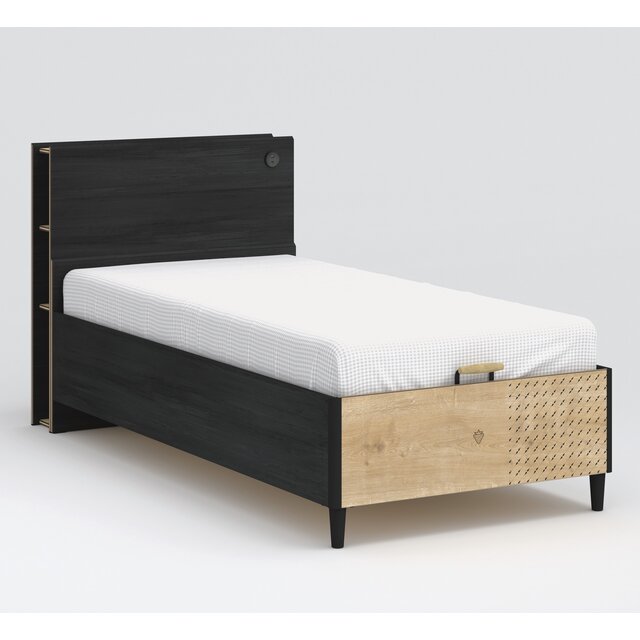New York boxspring tienerbed opbergbed tienerkamer 200 x 100 New York boxspring tienerbed opbergbed tienerkamer 200 x 100
