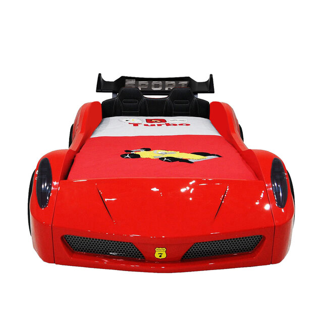 Autobed / Racebed V7 Sport met LED en sound | rood Autobed / Racebed V7 Sport met LED en sound | rood