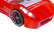 Autobed / Racebed V7 Sport met LED en sound | rood Autobed / Racebed V7 Sport met LED en sound | rood