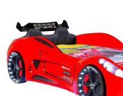 Autobed / Racebed V7 Sport met LED en sound | rood Autobed / Racebed V7 Sport met LED en sound | rood