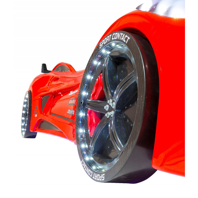Autobed / Racebed V7 Sport met LED en sound | rood Autobed / Racebed V7 Sport met LED en sound | rood