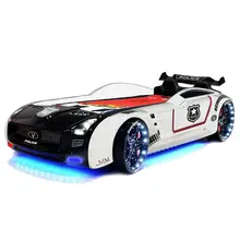 Autobed Roadster | Politie met led en sound