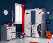 Politiebed Politie Autobed met licht en bekleding Politiebed Politie Autobed met licht en bekleding