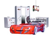 Autobed Racebed Street Racer | rood kinderbed